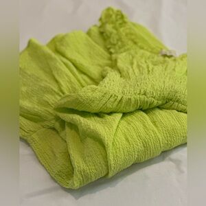 Lime Green Textured Dress. Urban Outfitters size XS